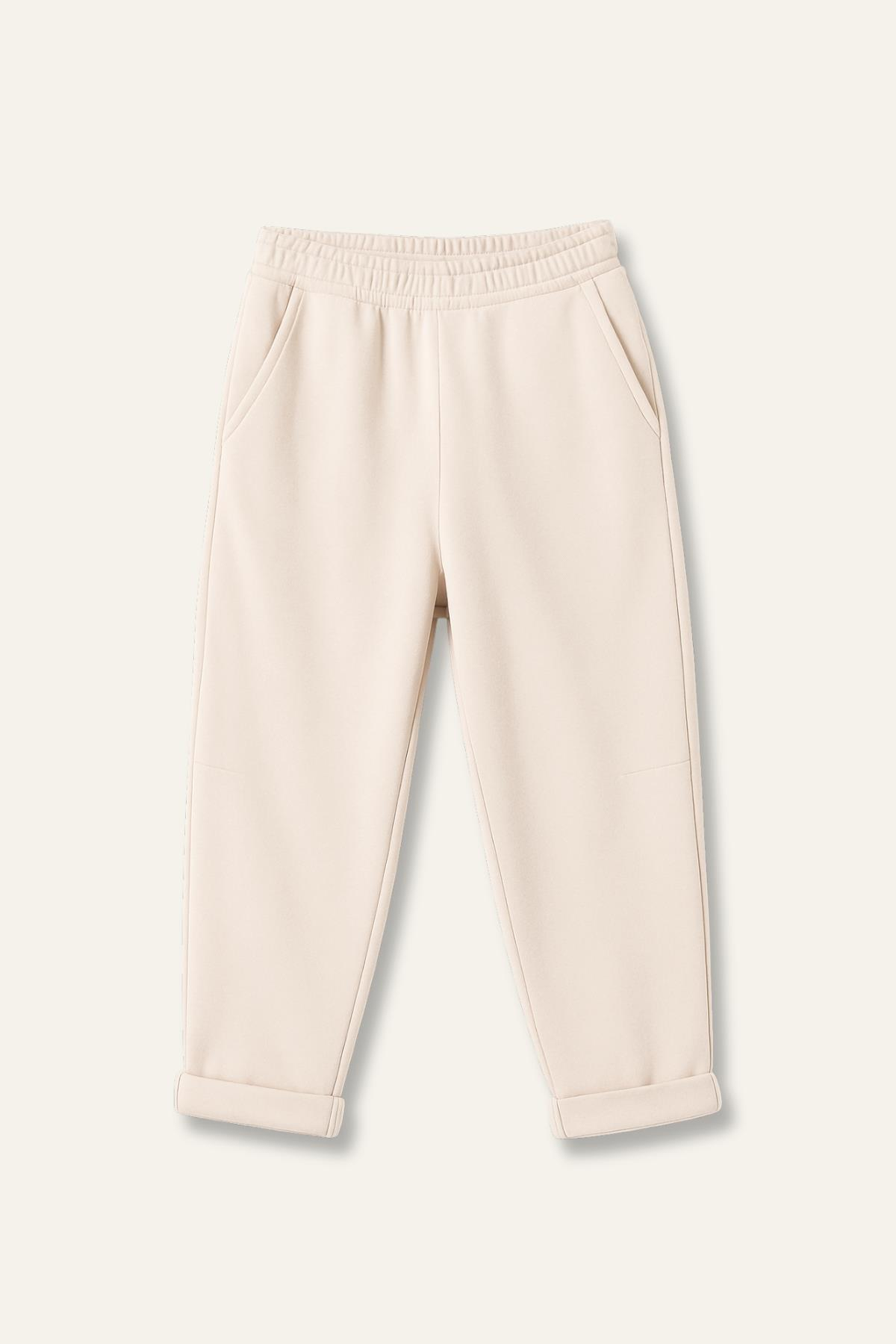 Дівчачі флісові штани з начосом - Зображення 2